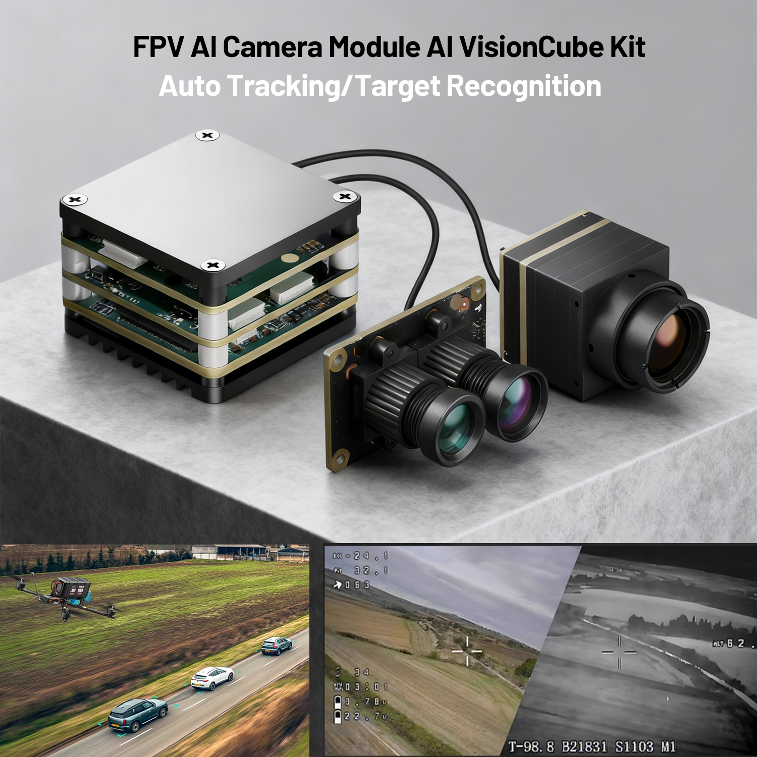 Drone Kit Fpv - FPV AI Camera Module AI VisionCube