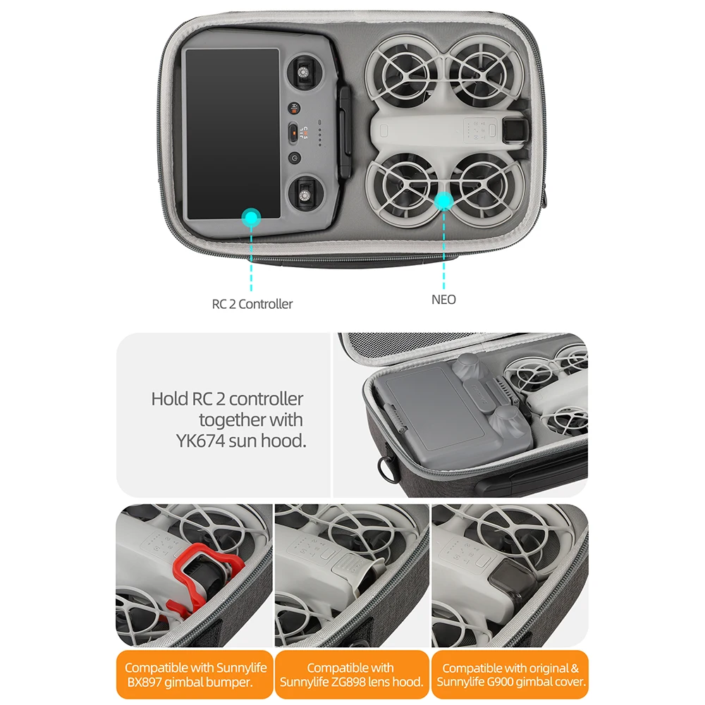 For DJI NEO RC 2 Remote Contro - огляд і ціна Drone Kit Build Yourself