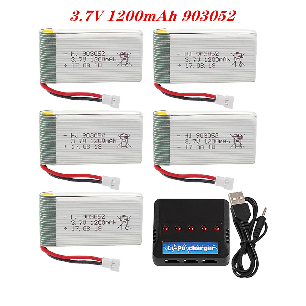 3.7V 1200mah 903052 Lipo Batte - огляд і ціна Drone Kit Beginner