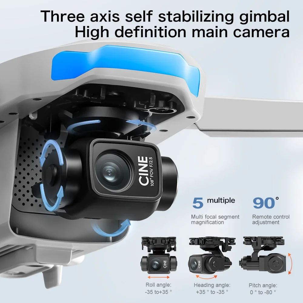 Lenovo GPS S-X1 Drone Three-ax - огляд і ціна Drone Kit Fpv
