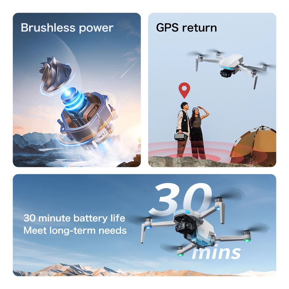 Lenovo GPS S-X1 Drone Three-ax - огляд і ціна Drone Kit Fpv