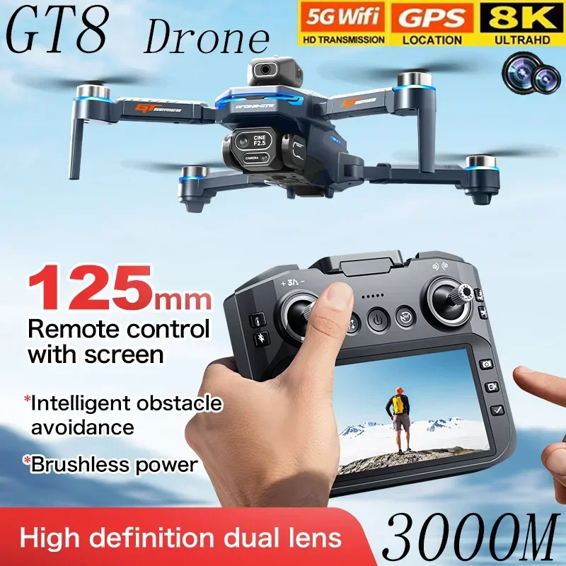 GT8 Drone Obstacle Avoidance B - огляд і ціна Drone Kit Professional