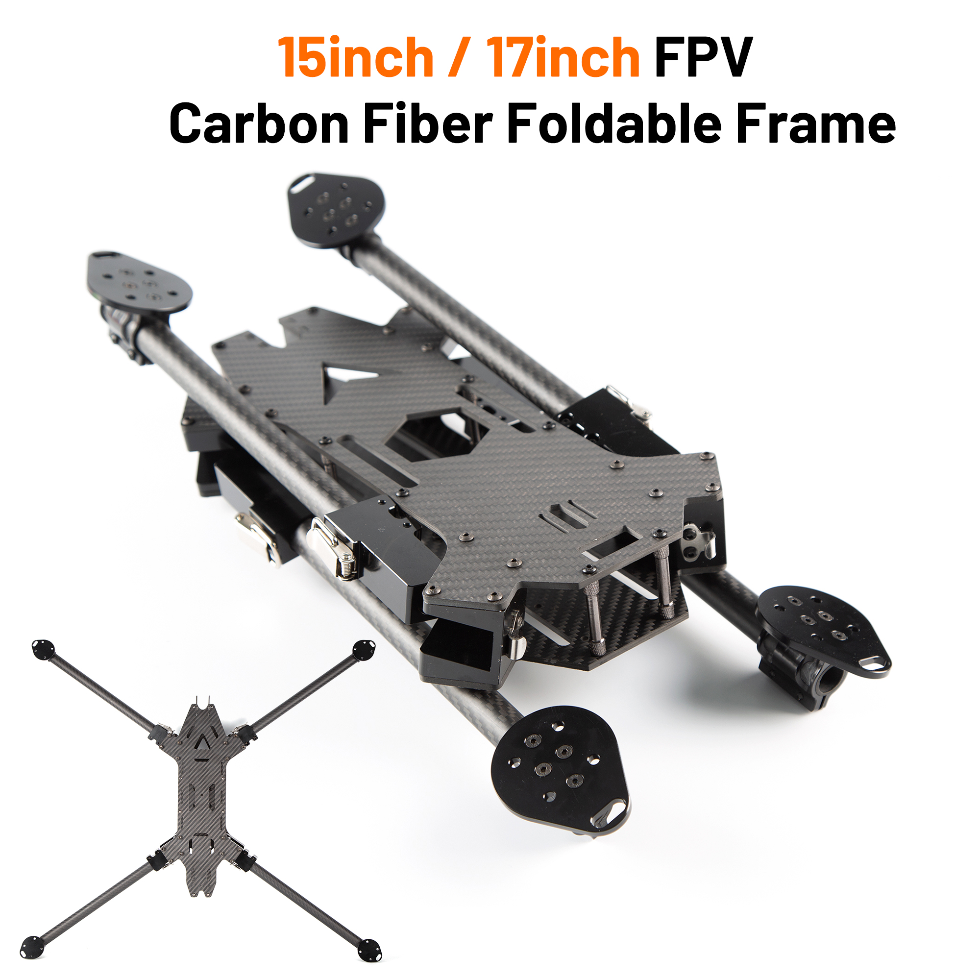 15inch /17inch FPV Carbon Fibe - огляд і ціна Drone Kit Fpv