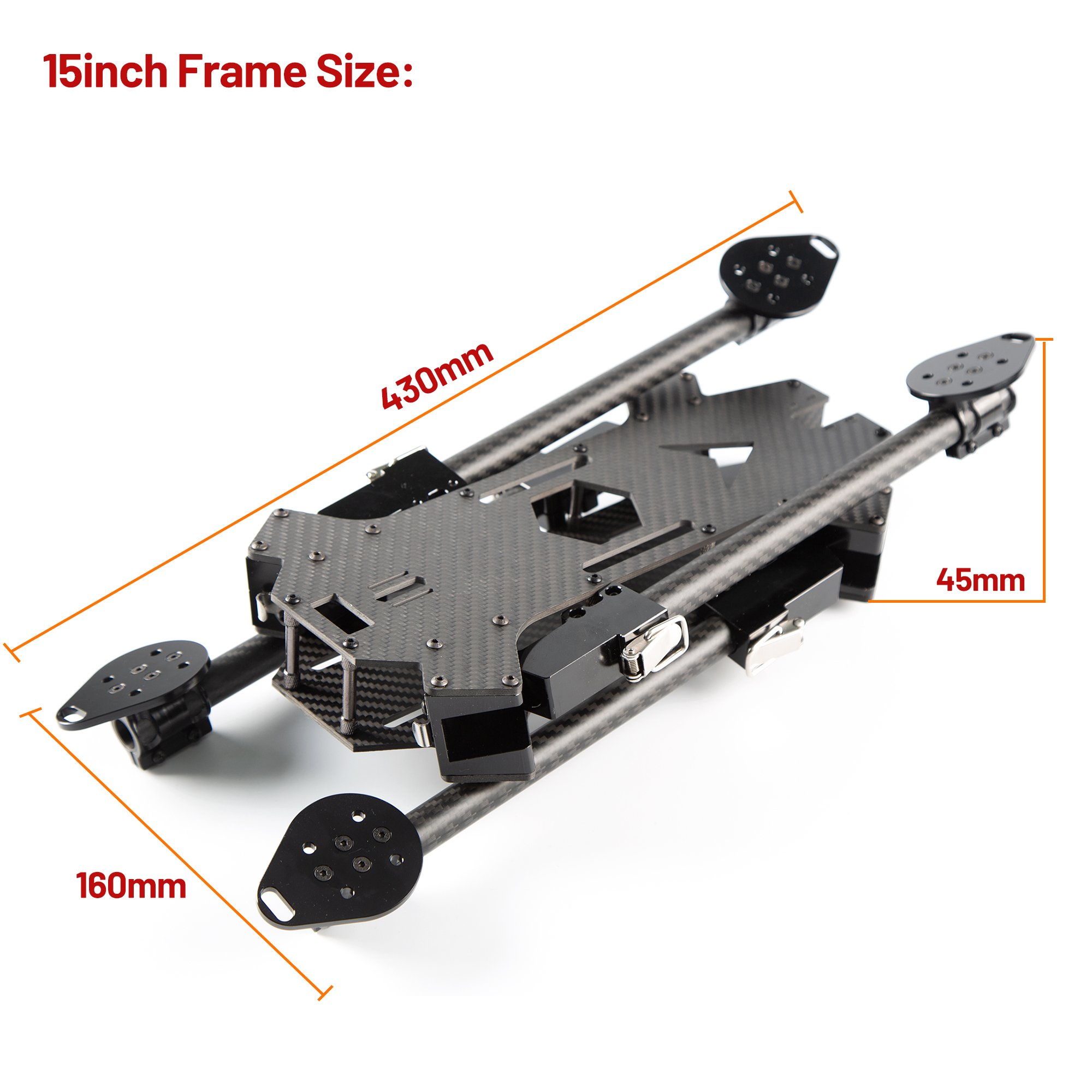 15inch /17inch FPV Carbon Fibe - огляд і ціна Drone Kit Fpv