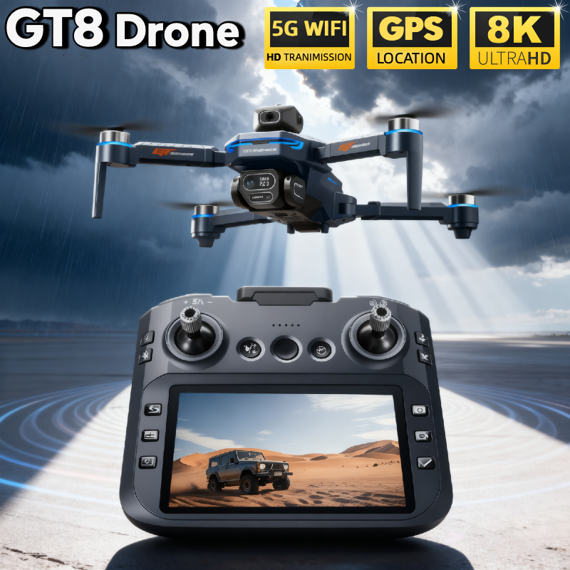 For Genuine GT8 Drone 4K Profe - огляд і ціна Drone Kit Long Range