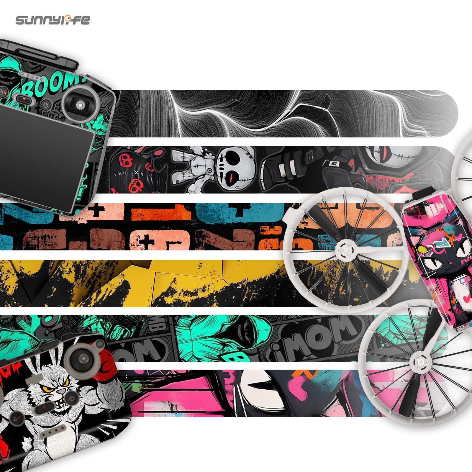 Sunnylife Sticker Kit for DJI  - огляд і ціна Drone Kit Waterproof