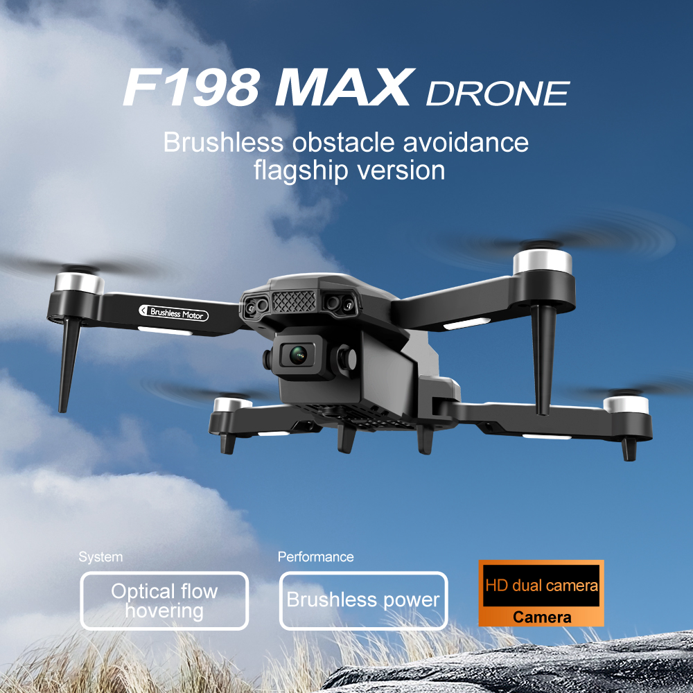 New F198 Drone Professional Du - огляд і ціна Drone Kit Vtol