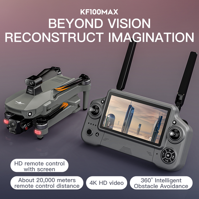 SJRC KF100 MAX 8K UHD Photo HD - огляд і ціна Drone Kit Professional