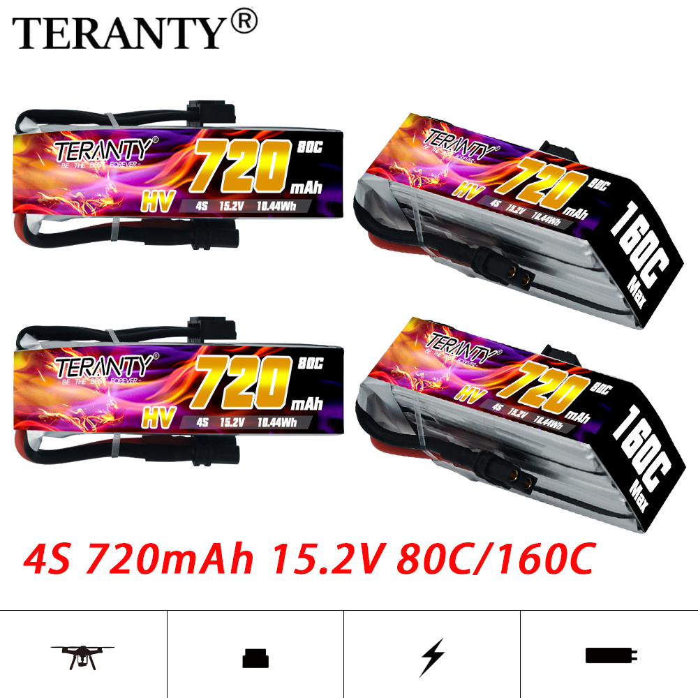 TERANTY 720mAh 4S 15.2V HV Lip - огляд і ціна Drone Kit Fpv