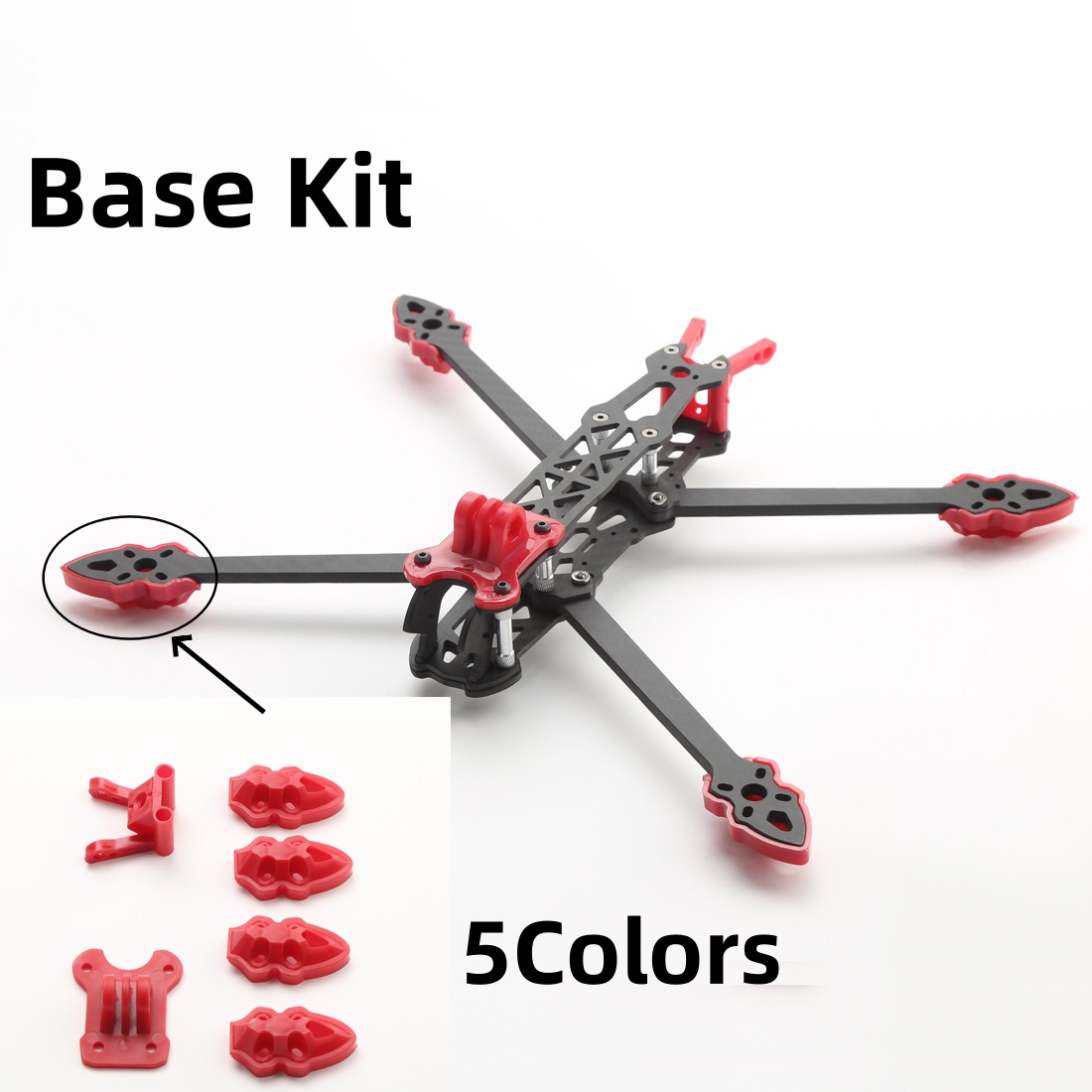 Camera Mounting/Antenna/Motor  - огляд і ціна Drone Kit Build Yourself