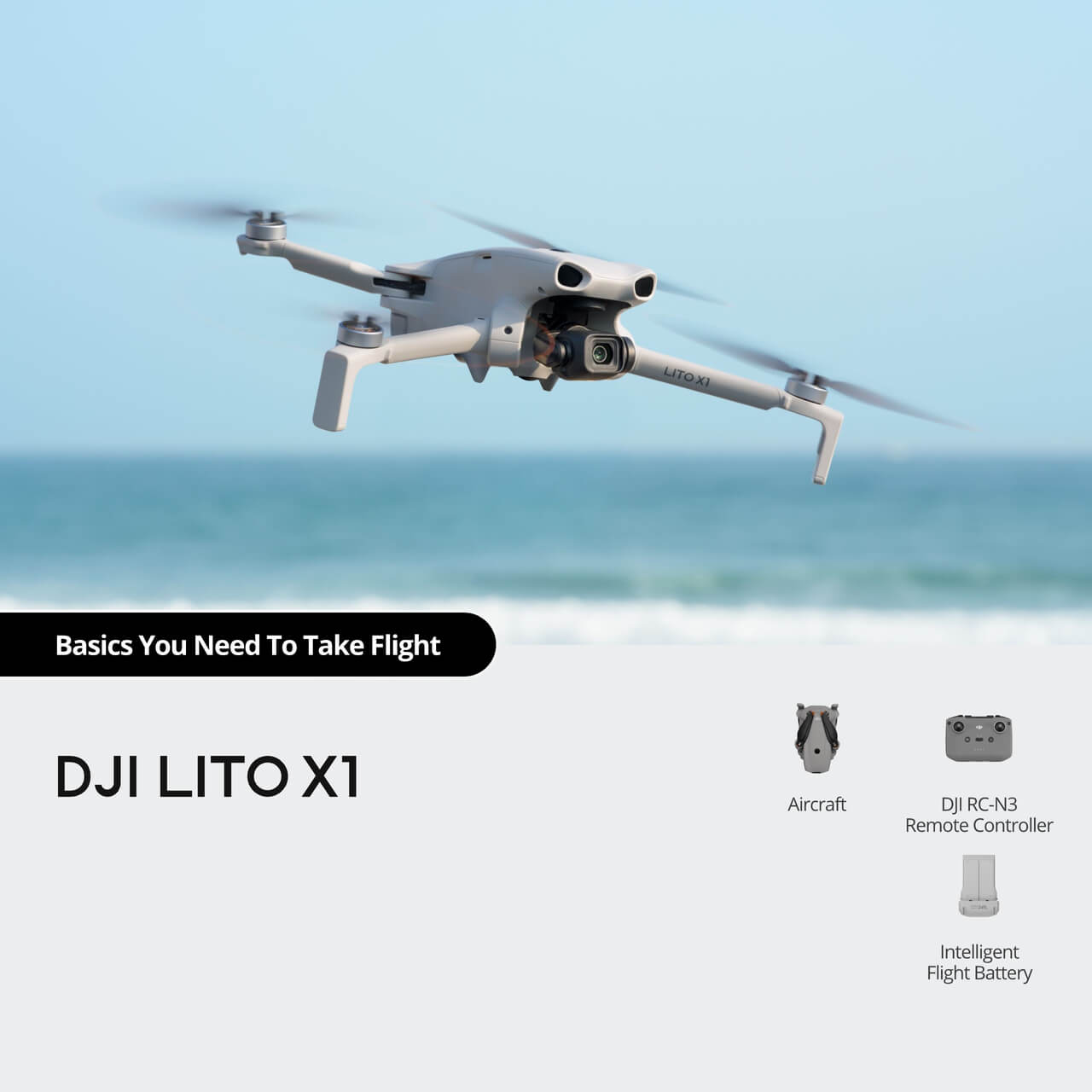 Lito X1 Smooth Flight Kit RC-N - огляд і ціна Drone Kit Build Yourself