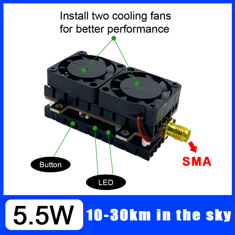 Long Range 5.8GHz 5.5W Video T - огляд і ціна Drone Kit Long Range