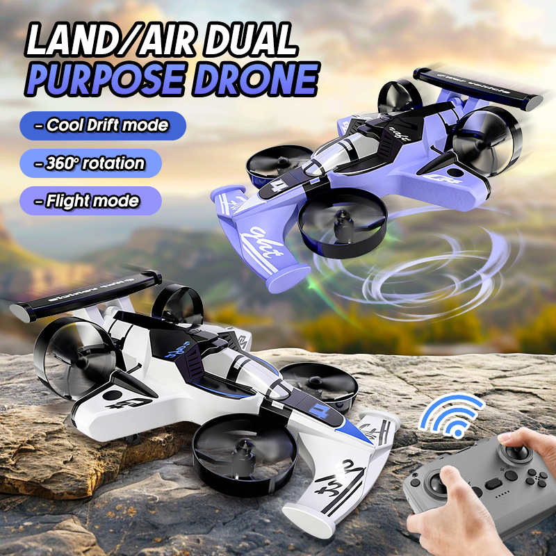 2in1 Mini Drone Air-Ground Fly - огляд і ціна Drone Kit Professional