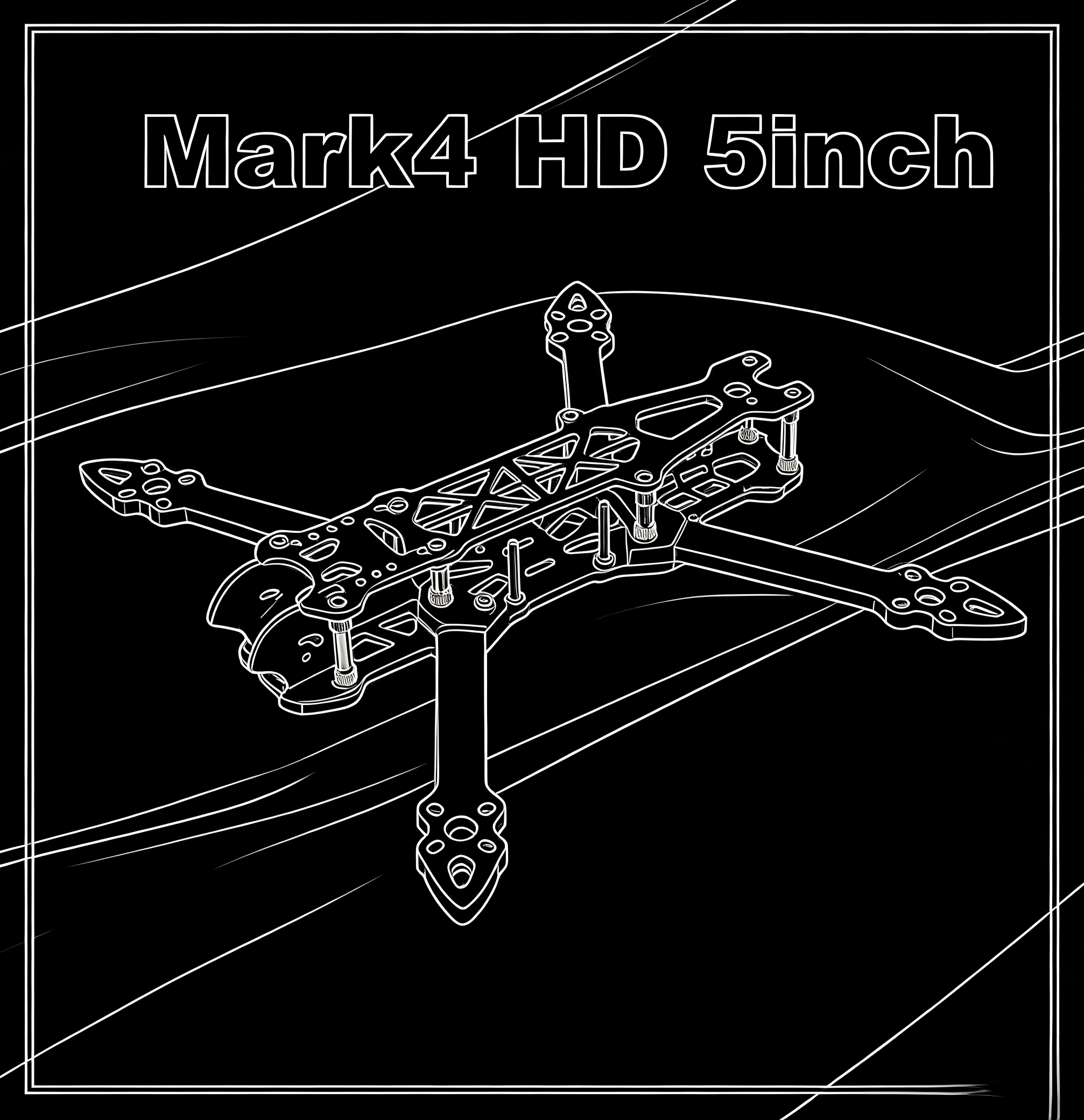 MARK4 V2 Mark 4 V2 5inch 240mm - огляд і ціна Drone Kit Octocopter