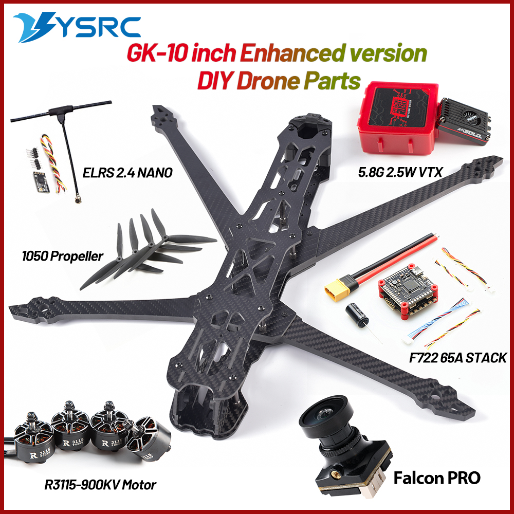 GK-V3 10 inch 435mm Wheelbase  - огляд і ціна Drone Kit Fpv