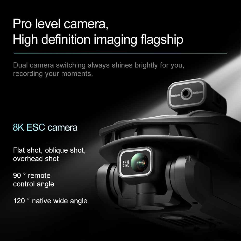 Lenovo V168 MAX 8K HD Drone 5G - огляд і ціна Drone Kit Long Range